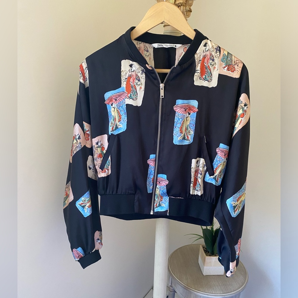 Zara bomber jacket